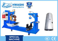 HWASHI  Double Circumferential Resistance Seam Welding Machine for Oil Tank