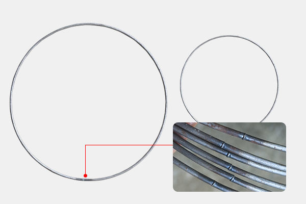 HWASHI Ring-Making-Maschine, Ring-Butt-Schweißmaschine für Ventilator-Schutz-Produktionslinie