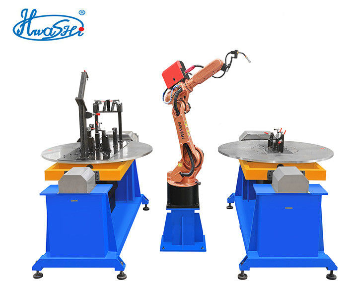 Alternating Current Industrial Welding Robots 6 Axis Automatic All Shaft Driven Brake
