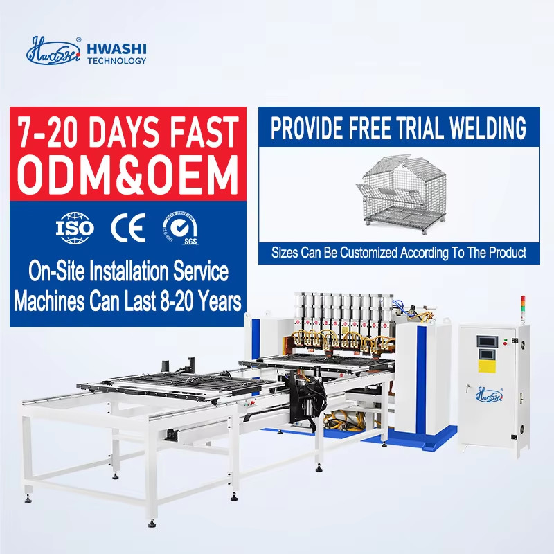Automatische CNC-Rebar Mesh Schweißmaschine Wire Mesh Making Spot Schweißer Industrieproduktion Ausrüstung Käfig Wire Mesh geschweißt