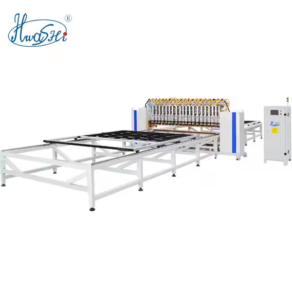 HWASHI Best Price Automatische Schweißmaschine für Wire Mesh-Panels, Geschirrspüler Wire Rack / Wire Shelf Spot Welding Machine