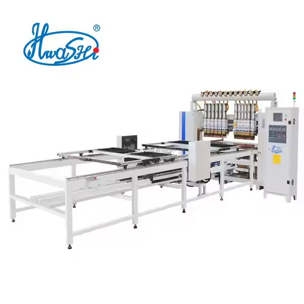 HWASHI Best Price Automatische Schweißmaschine für Wire Mesh-Panels, Geschirrspüler Wire Rack / Wire Shelf Spot Welding Machine