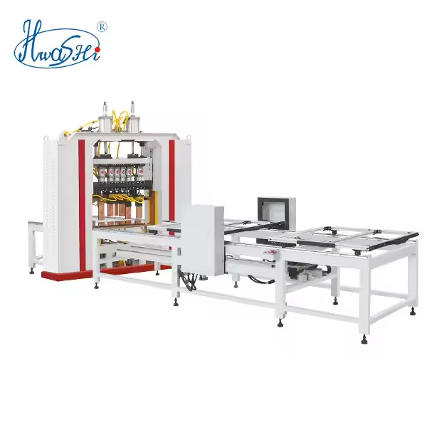HWASHI Best Price Automatische Schweißmaschine für Wire Mesh-Panels, Geschirrspüler Wire Rack / Wire Shelf Spot Welding Machine
