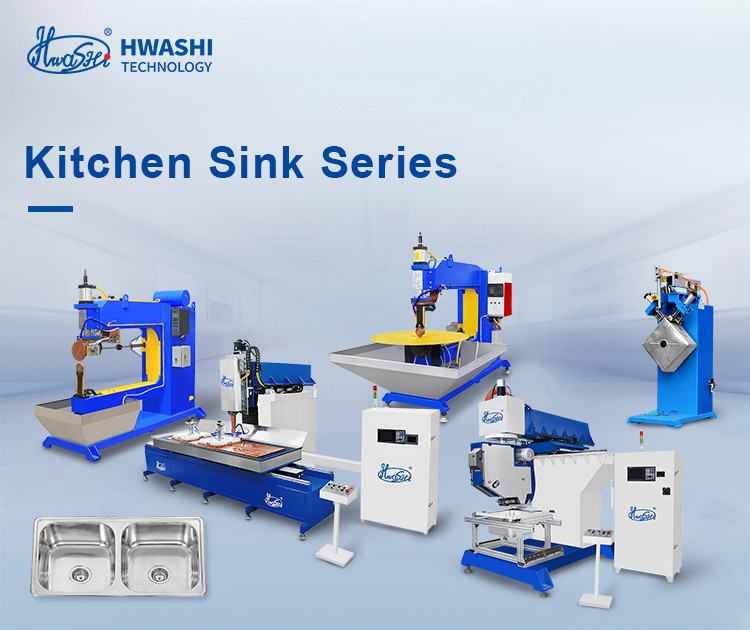 Hwashi Inox SS304 Küchenmaschine mit Doppelspülerschicht und CNC Spülmaschine aus Edelstahl