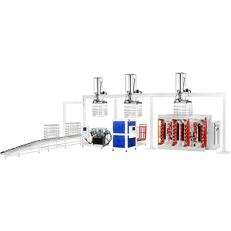Produktion von IBC-Gittern Hwashi Hochgeschwindigkeits-Automatische Käfigschweißmaschine mit fortschrittlicher Schweißtechnik