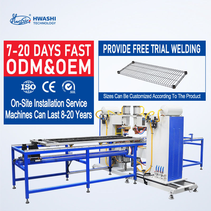 Hwashi WL-MF-200K Twelve-Head Gantry Type Automatic Refrigerator Condenser Wire Mesh Welding Machine