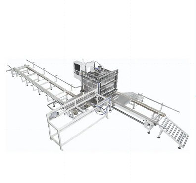 IBC-Gitterkäfig Automatische Produktionslinie, vollautomatische IBC-Tankleckage-Testmaschine