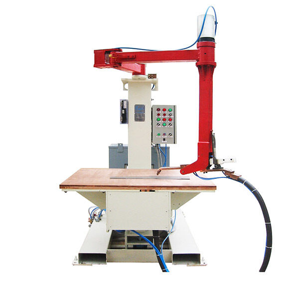 Table Spot Welding Machine with Intelligent Touch Screen Controller for Precision Bending and 3.0+3.0 MM Welding Thickness