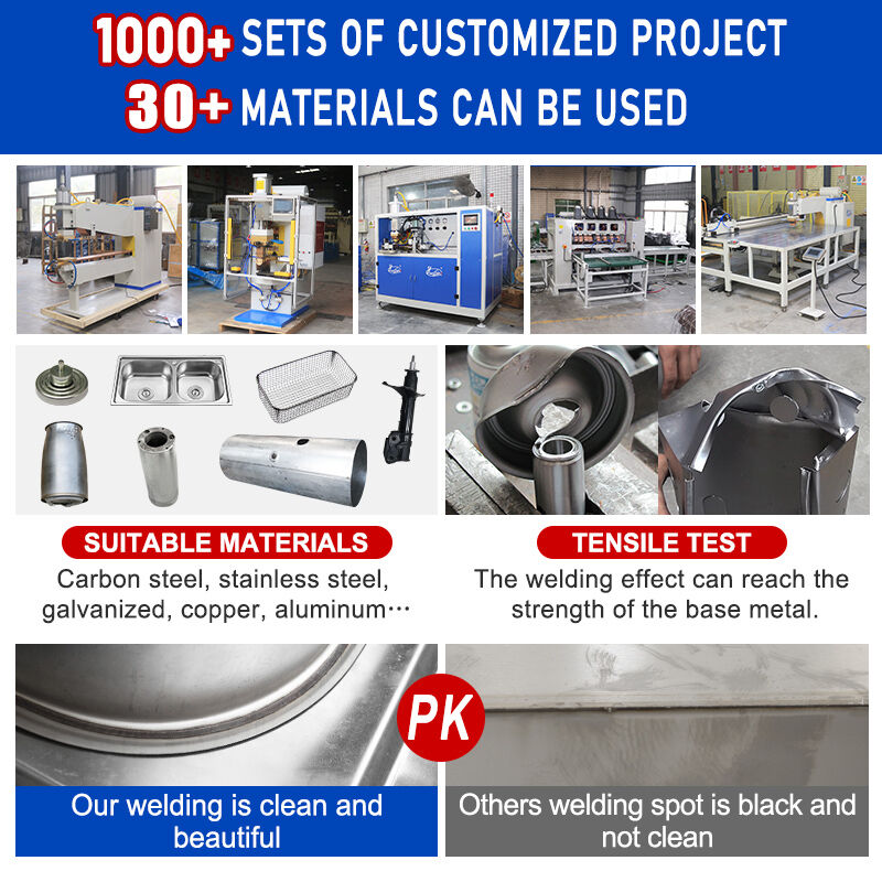 Hwashi Automatischer Nahtschweißer für hochfeste Verbindungen mit einstellbarer Schweißradgeschwindigkeit und 360° Rotationsfähigkeit