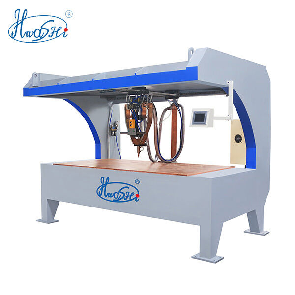 Table Spot Welding Machine with Intelligent Touch Screen Controller for 3.0+3.0 MM Welding Thickness and Precision Bending Compatibility