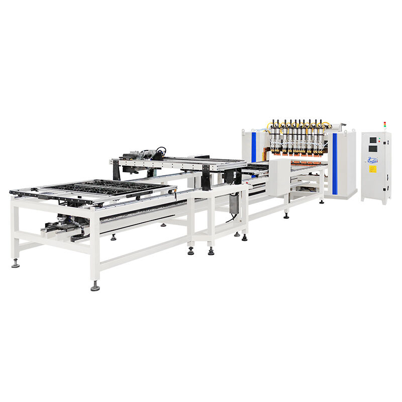 Automatische CNC-Schweißmaschine mit integriertem Drahtversorgungssystem