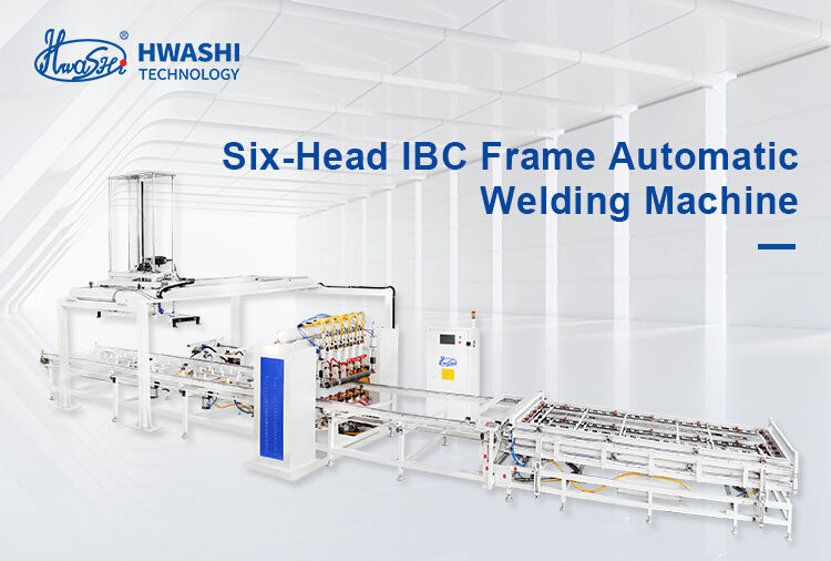 CNC-Servo IBC-Rahmen-Schweißzentrum mit 0,01 mm Positionierungsgenauigkeit 150 Schweißpunkte/Min und 70-90 Frames pro Schicht