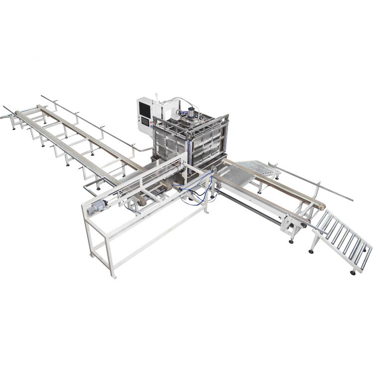 CNC-Servo IBC-Rahmen-Schweißzentrum mit 0,01 mm Positionierungsgenauigkeit 150 Schweißpunkte/Min und 70-90 Frames pro Schicht