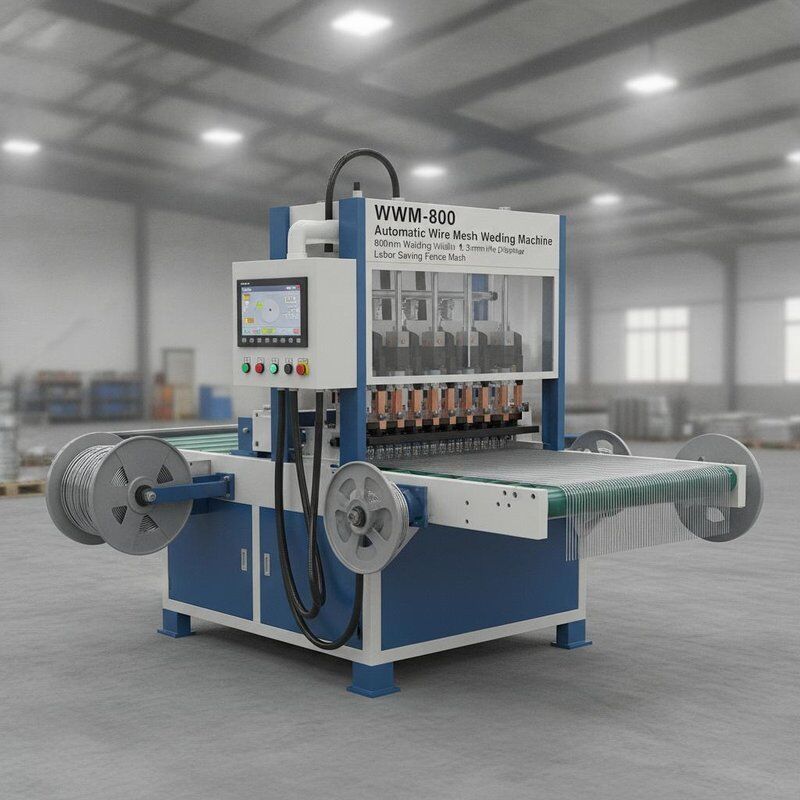 WWM-800 automatische Schweißmaschine 800mm Schweißbreite 1,5-3mm Draht Durchmesser Arbeitssparenz Zaunmasche