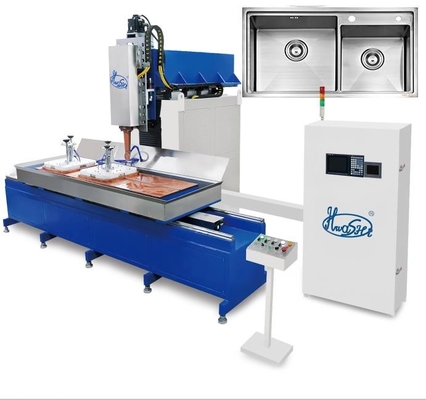 Spülbecken-Rand-Nahtschweißungs-Maschinen-Reiben CNC automatisches SS/polierende Herstellung/