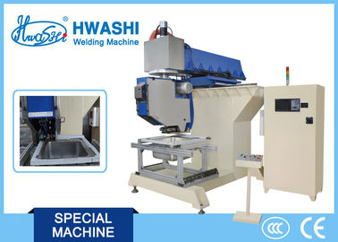 CNC automatische reibende u. Poliermaschine für Edelstahl-Spülbecken
