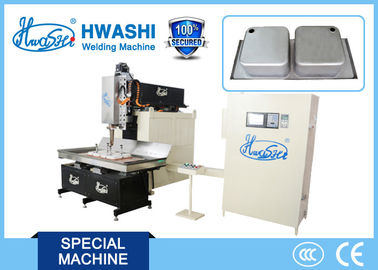 Hwashi ein Jahr Garantie 9.5V Wechselstrom automatisches CNC-Naht-Edelstahl-Schweißgerät für Hotel/Restaurant-Wanne