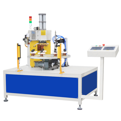Volle automatische Drehtabellen-Punktschweissen-Maschine für Nuss mit der automatischen Fütterung