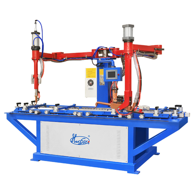 Schweißmaschine mit geschlossenem Geschütz 800 mm x 800 mm HWASHI MF DC Dachtyp