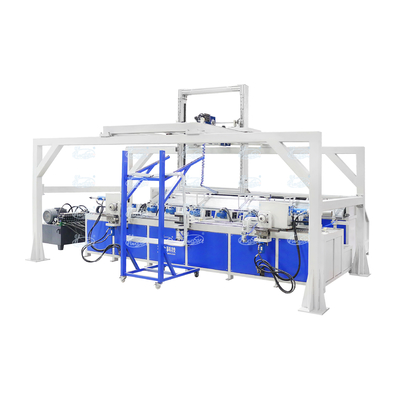 Automatische Schrumpfmaschine mit doppeltem Biegen IBC Rohrformmaschinen aus Edelstahl