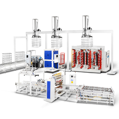 Automatische IBC-Gitterschweißmaschine für IBC-Tote-Käfigrahmen-Produktionslinie