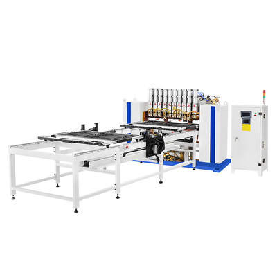 Hwashi Automatic Multiple Head Wire Mesh Spot Welding Machine für Kochregale für den Ofen