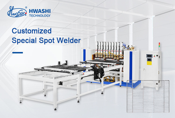 Hwashi Swinq BaseWire Frame Schweißmaschine Eisendrahtreihenschweißmaschine