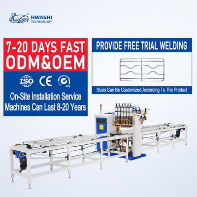 Automatische CNC-Rebar Mesh Schweißmaschine Wire Mesh Making Spot Schweißer Industrieproduktion Ausrüstung Käfig Wire Mesh geschweißt