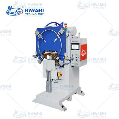MFDC Double-Head Spot Welding Machine with Dual-Point Welding and MFDC Transformer for Barrel Hoop Lock Clips (600-1000mm Welding Width)