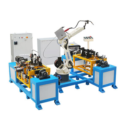 Hwashi 6-Axis Robotic MIG Welding Machine with 380V Power and 165KG Payload for Industrial Automation