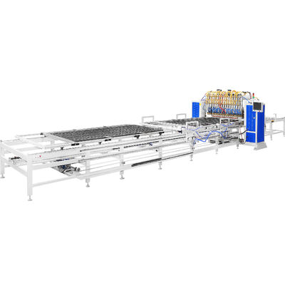 Hochgeschwindigkeits-Servo-getriebene Schweißmaschine für Drahtnetz automatische Ausrichtung 2000 mm für schnelle Ausgabe