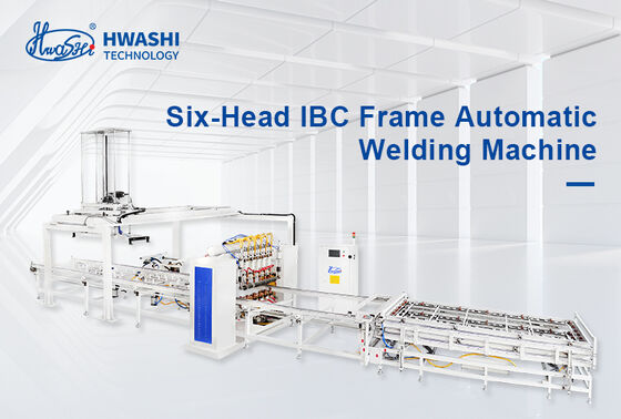 CNC-Servo IBC-Rahmen-Schweißzentrum mit 0,01 mm Positionierungsgenauigkeit 150 Schweißpunkte/Min und 70-90 Frames pro Schicht