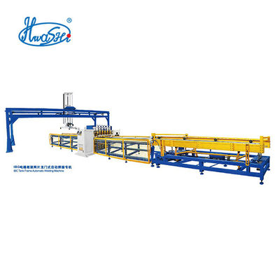 Eisen-Rohr Mesh Machine IBC-Käfig-Rahmen PLC 400KVA