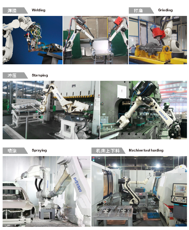 Industrie-Schweißensrobotermaschine Achse Roboter-Fabrik CNC 6