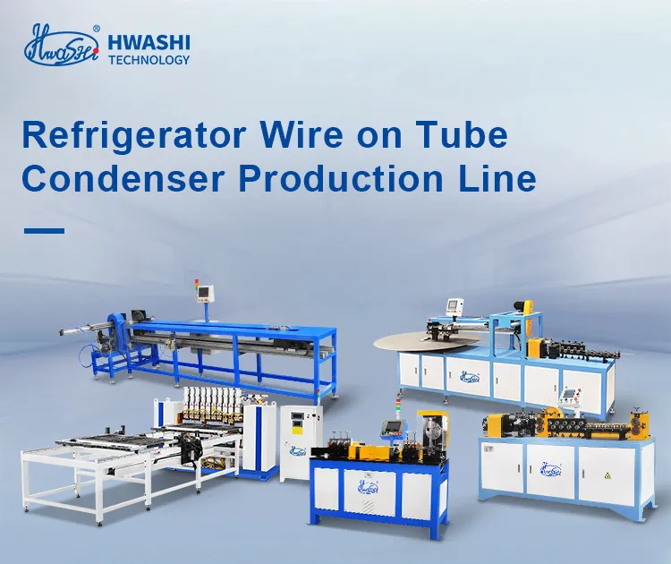 Refrigerator Wire Tube Condenser Production Line Machine, Welding and Bending Machine