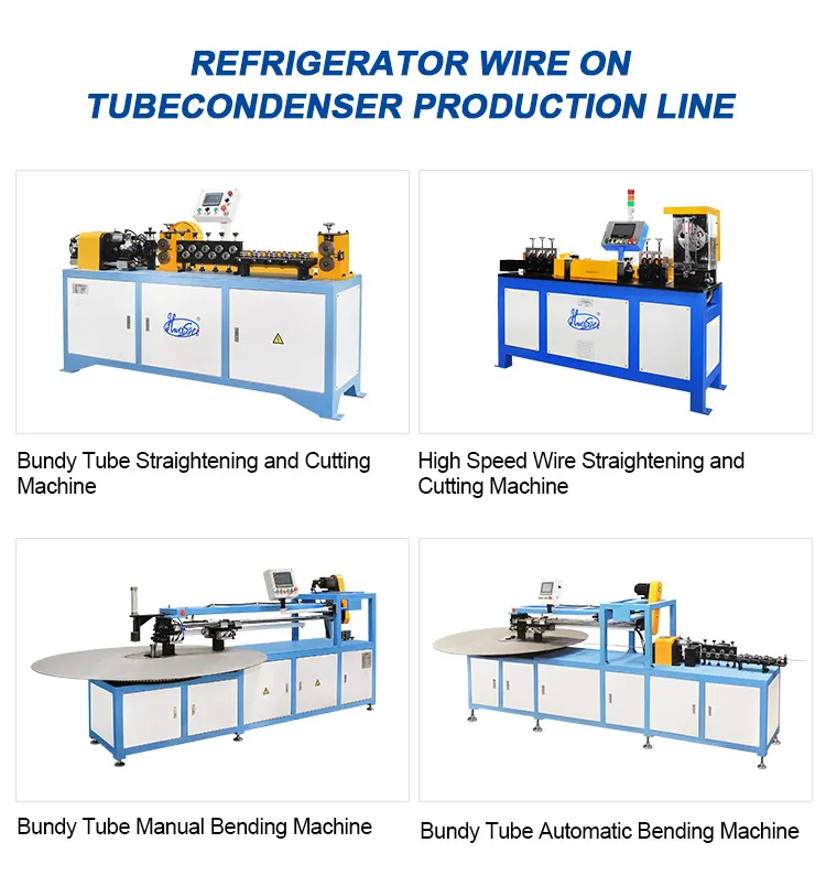 Refrigerator Wire Tube Condenser Production Line Machine, Welding and Bending Machine