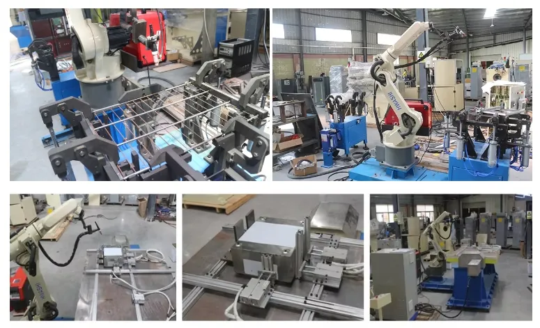 Hwashi Industrial CNC Schweißmaschine Roboter 6 Achsen mit Servo, Schweißroboter Arm Positioner Rack, automatischer TIG Schweißroboter 1