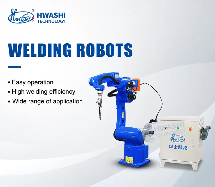 Hwashi Industrial CNC Schweißmaschine Roboter 6 Achsen mit Servo, Schweißroboter Arm Positioner Rack, automatischer TIG Schweißroboter 4