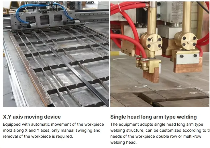 Automatische CNC-Rebar Mesh Schweißmaschine Wire Mesh Making Spot Schweißer Industrieproduktion Ausrüstung Käfig Wire Mesh geschweißt 2