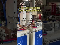 Hwashi Horizontale Fahrzeugstabilisator-Schnittschweißmaschine/Automatische Schubstange-Spot-Schweißmaschine